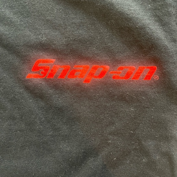 M&O Heavy Snap-On Tools Classic Line Tee Shirt Unisex Large - Picture 3 of 8